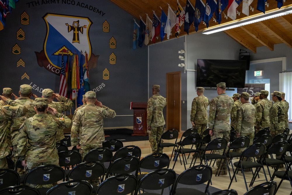 U.S. Army 1st Sgt. Alexis Garcia Order of Saint George ceremony in Germany