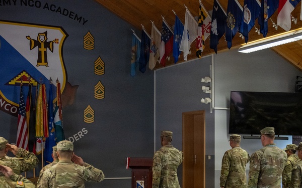 U.S. Army 1st Sgt. Alexis Garcia Order of Saint George ceremony in Germany