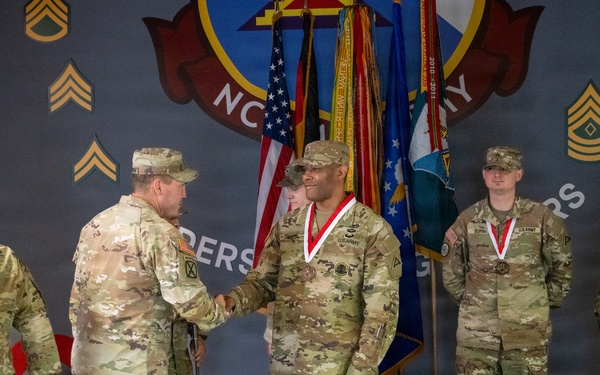 U.S. Army 1st Sgt. Alexis Garcia Order of Saint George ceremony in Germany