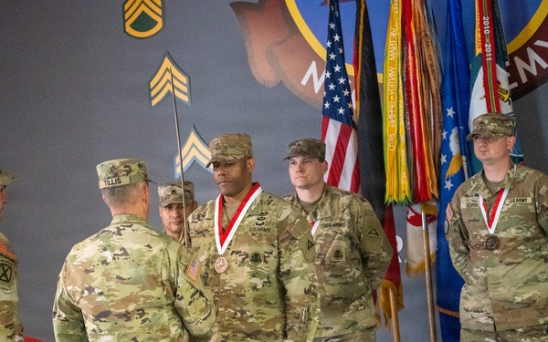 U.S. Army 1st Sgt. Alexis Garcia Order of Saint George ceremony in Germany
