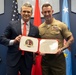 SW Reenlists USMC SSG Joey Jones