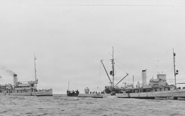 Squalus crew rescue operations May 1939