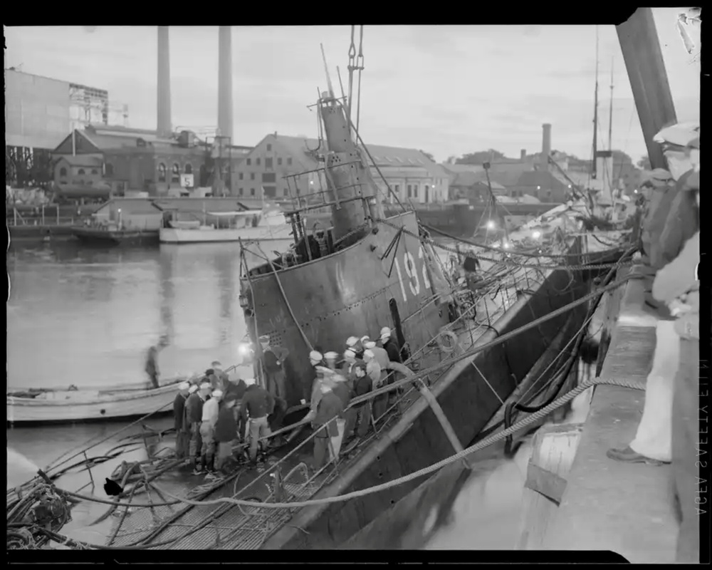 Squalus salvage operation September 1939