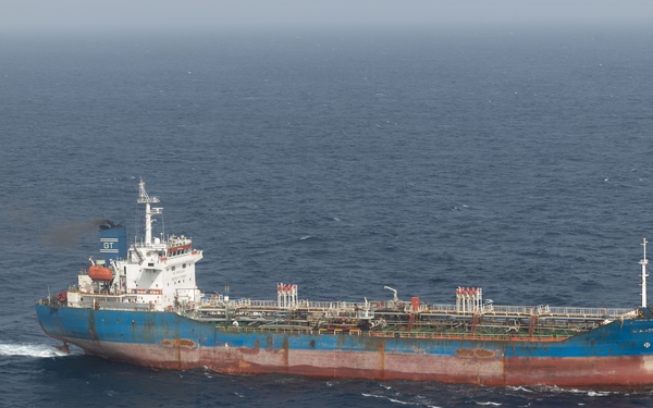 Sailors and Marines board M/T Celestial Sea