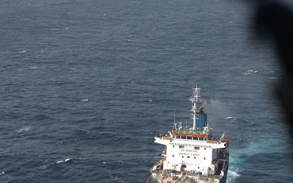 Sailors and Marines board M/T Celestial Sea