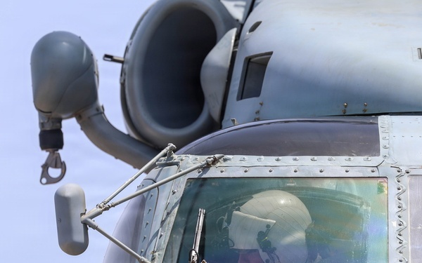 Thomas Hudner Conducts Flight Ops