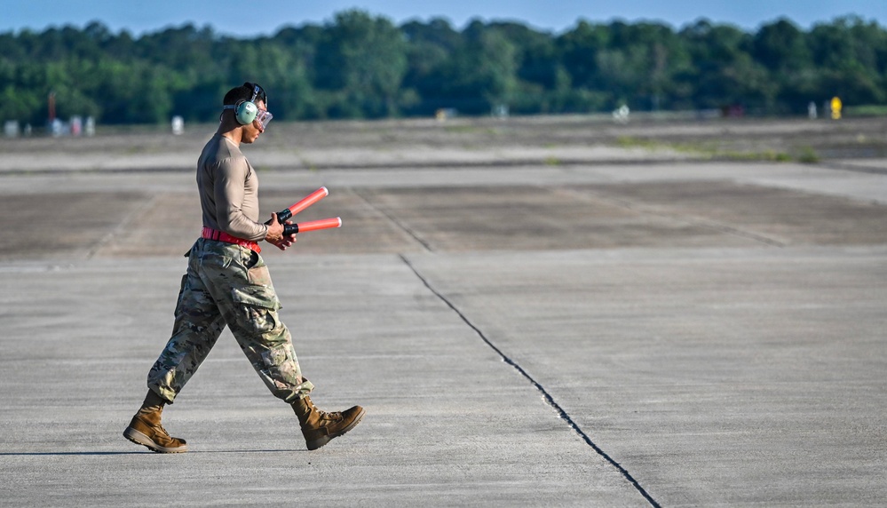 317th Airlift Wing takes flight during STORM FLAG 26-07