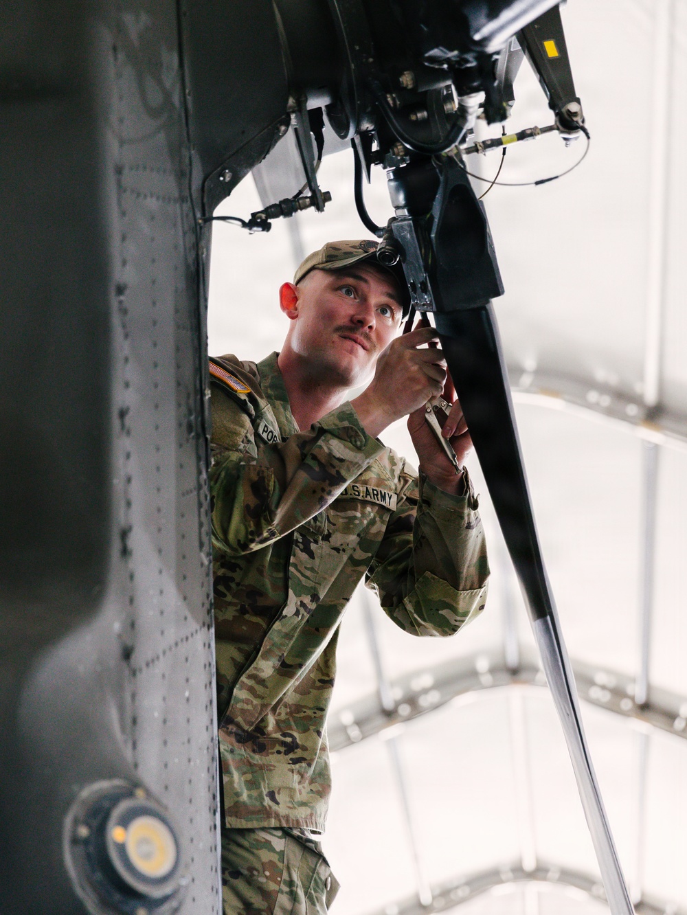 Colorado Army National Guardsmen maintain aircraft readiness during KFOR 36