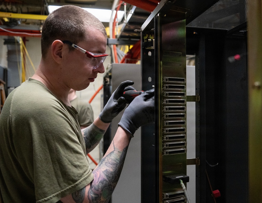 Airmen Clear the Way for Future Network Expansion at Osan