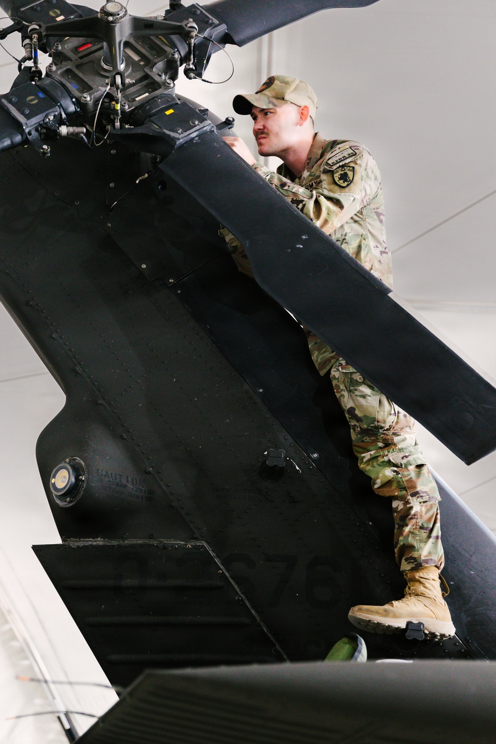 Colorado Army National Guardsmen maintain aircraft readiness during KFOR 36