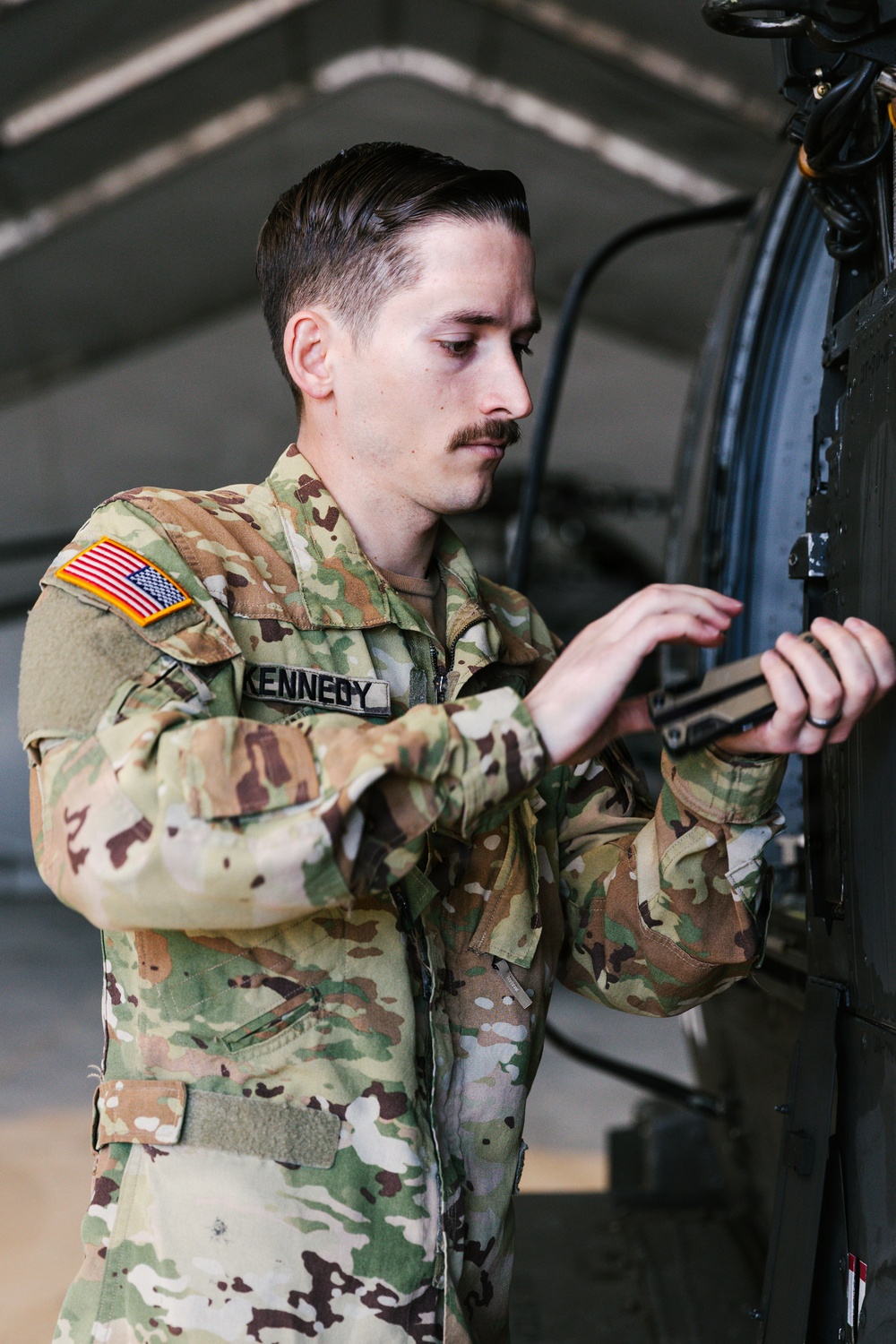 Colorado Army National Guardsmen maintain aircraft readiness during KFOR 36