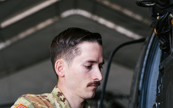 Colorado Army National Guardsmen maintain aircraft readiness during KFOR 36
