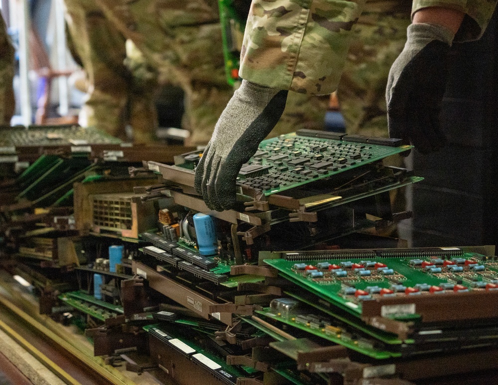 Airmen Clear the Way for Future Network Expansion at Osan