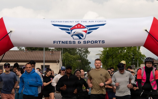 Ramstein AB hosts the Great American Spit Out 5k