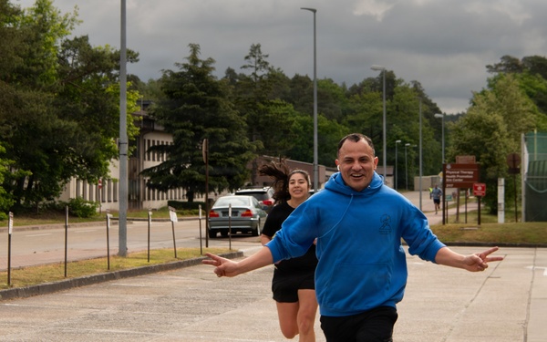 Ramstein AB hosts the Great American Spit Out 5k