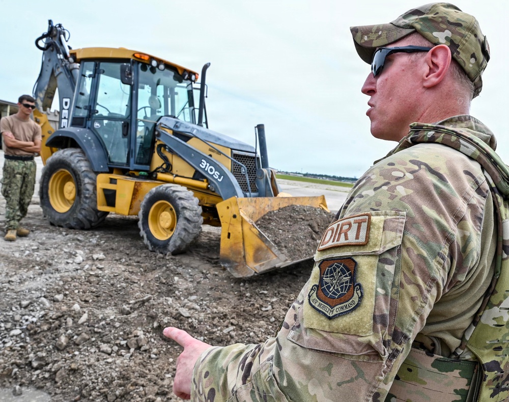 Airmen, Sailors train for Rapid Airfield Recovery during STORM FLAG 26-07
