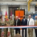 Anniston Army Depot building 434 ribbon cutting for welding facility project