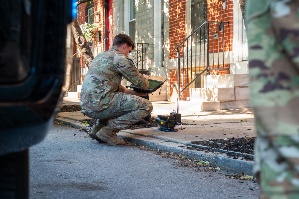 Andrews EOD technicians neutralize Civil War artillery round