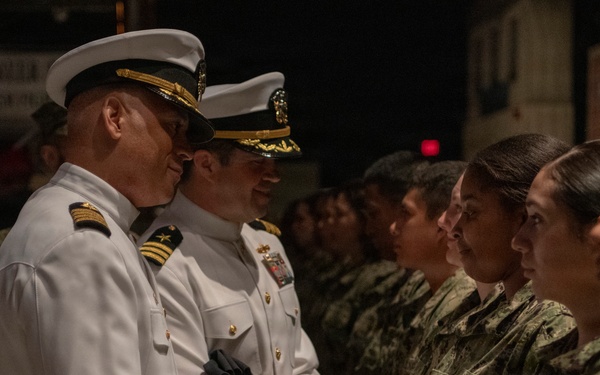Battlestations 21 Capping Ceremony at Recruit Training Command