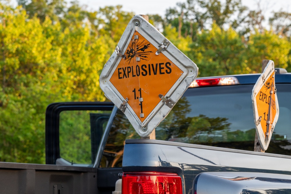 Andrews EOD technicians neutralize Civil War artillery round