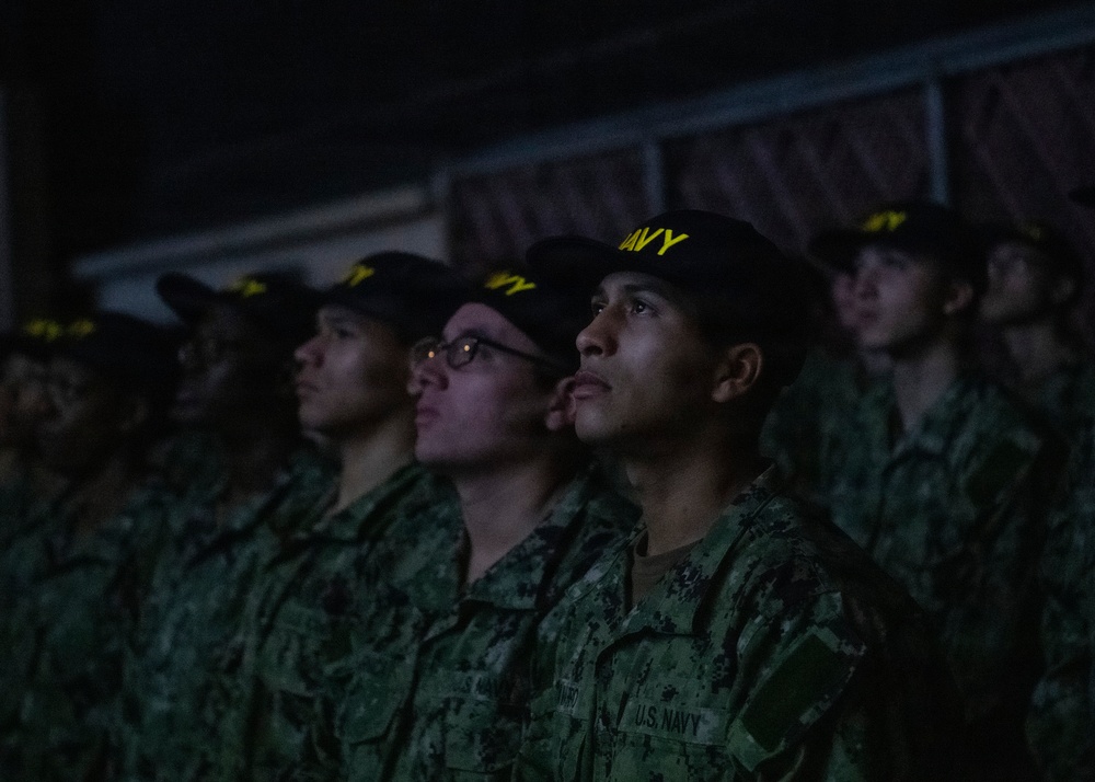 Battlestations 21 Capping Ceremony at Recruit Training Command