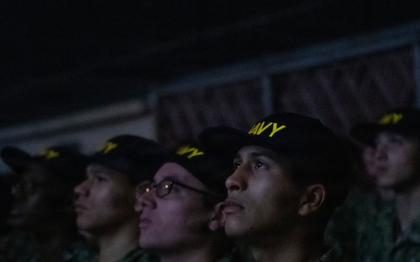 Battlestations 21 Capping Ceremony at Recruit Training Command