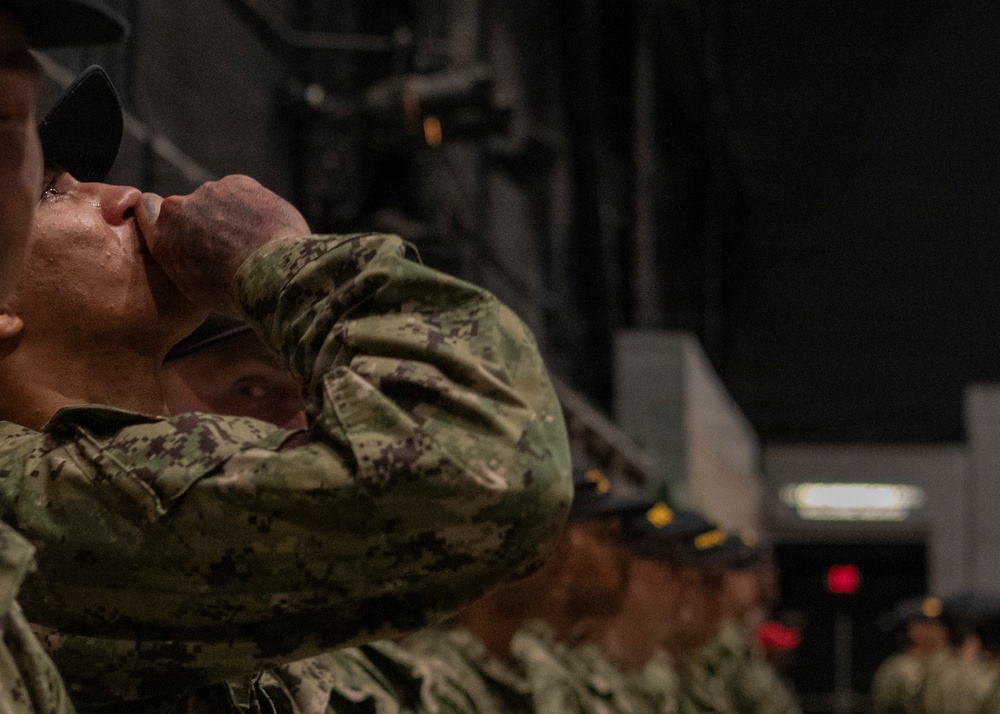 Battlestations 21 Capping Ceremony at Recruit Training Command