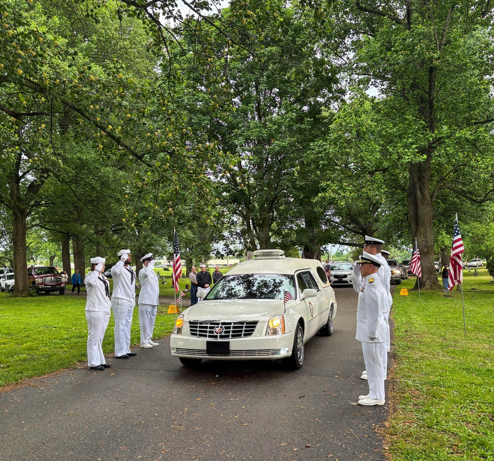 PAE SSP’s Rear Adm. Michael Richman Presides Over Funeral Honors for WWII Sailor, Remains Identified by DPAA