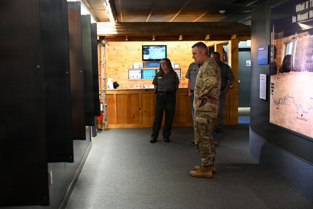 CSM Galick Visits Mount Morris Dam