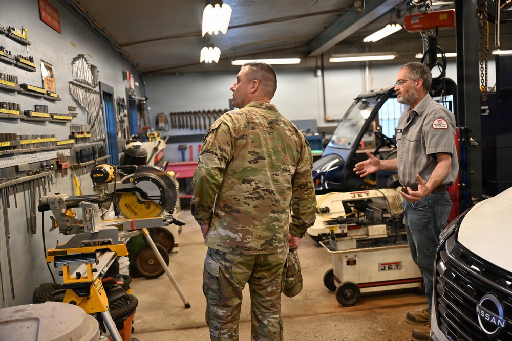 CSM Galick Visits Mount Morris Dam