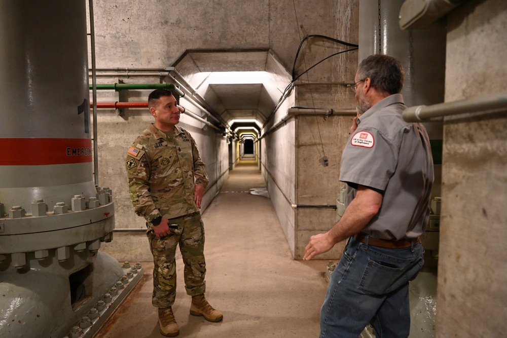 CSM Galick Visits Mount Morris Dam