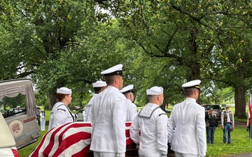 PAE SSP’s Rear Adm. Michael Richman Presides Over Funeral Honors for WWII Sailor, Remains Identified by DPAA