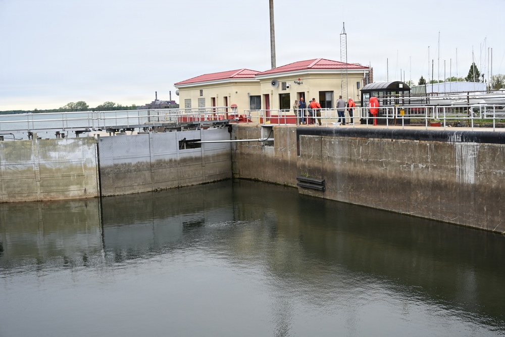 CSM Galick Visits Black Rock Lock