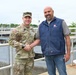 CSM Galick Presents Commander’s Coins During Buffalo District Visit