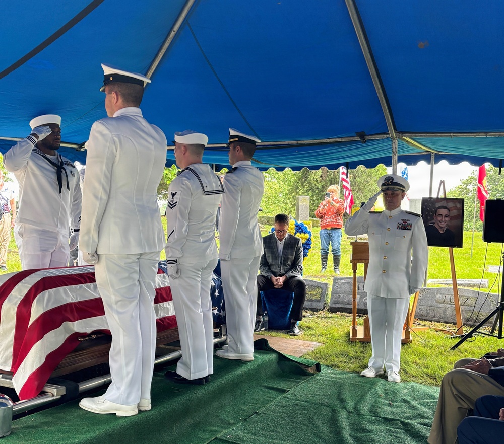 PAE SSP’s Rear Adm. Michael Richman Presides Over Funeral Honors for WWII Sailor, Remains Identified by DPAA
