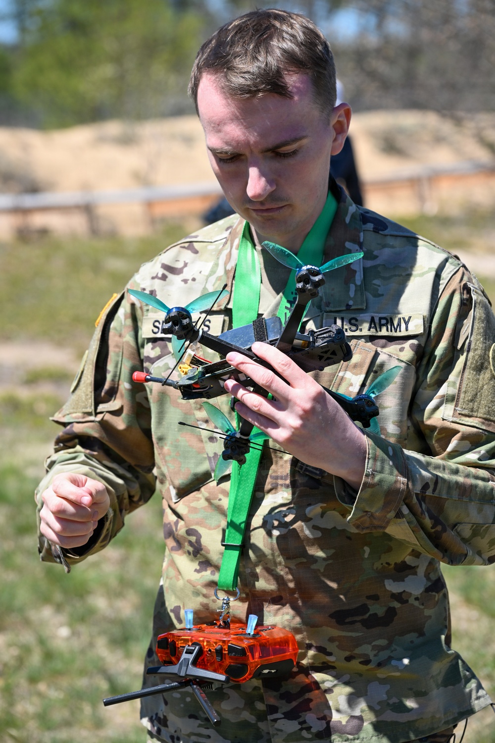 Camp Grayling Drone Testing