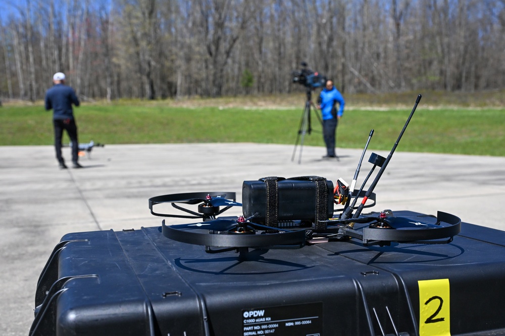 Camp Grayling Drone Testing