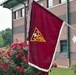 3d Theater Medical Command flag displayed outdoors