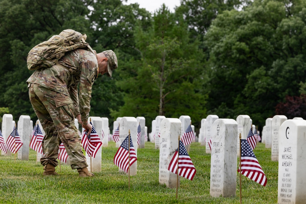 The Old Guard participates in &amp;quot;Flags In&amp;quot; to Remember the Fallen