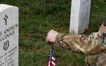 The Old Guard participates in &amp;quot;Flags In&amp;quot; to Remember the Fallen