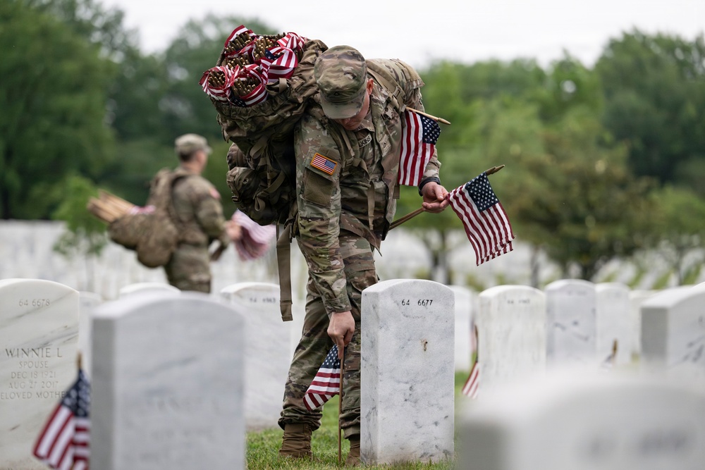 Flags In at Arlington National Cemetery 2026&amp;#x9;