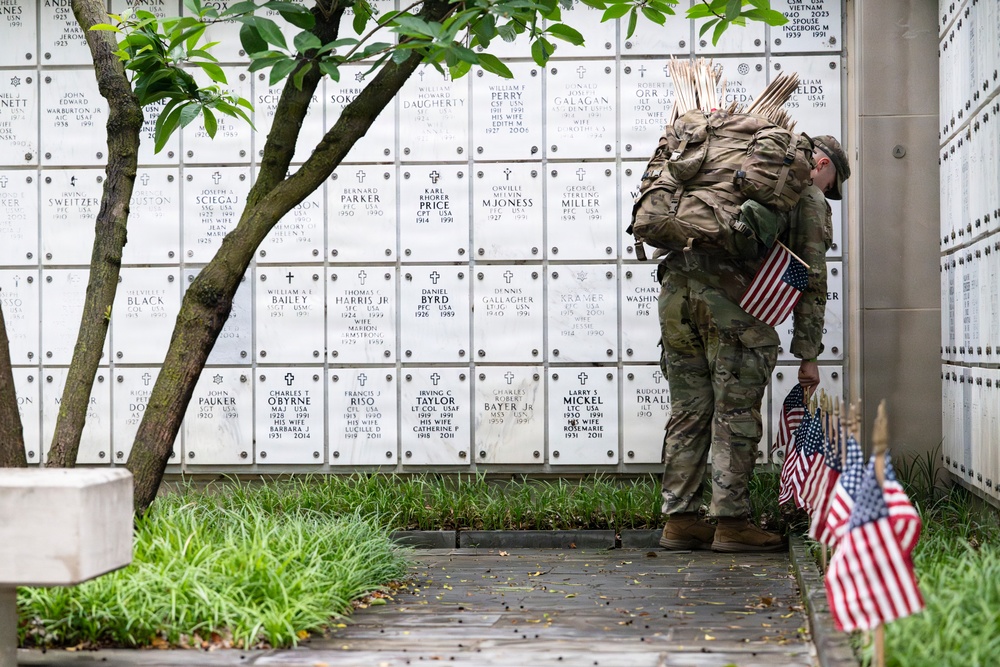 Flags In at Arlington National Cemetery 2026&amp;#x9;
