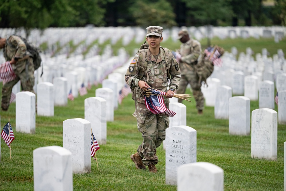 Flags In at Arlington National Cemetery 2026&amp;#x9;