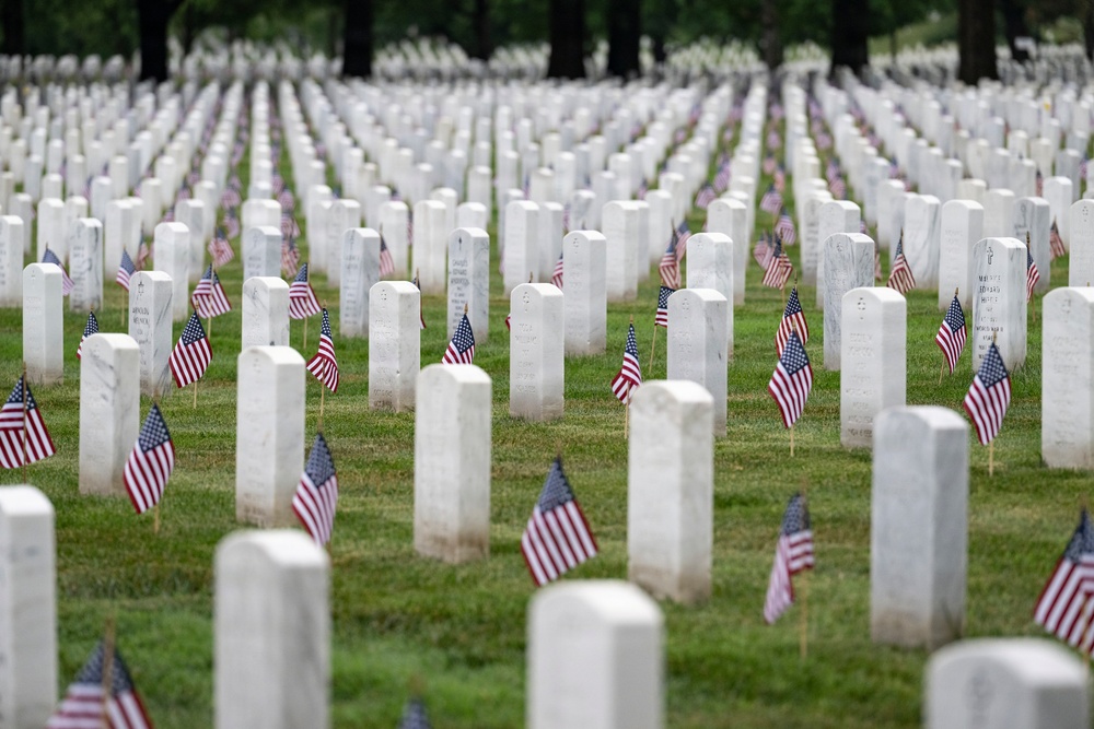 Flags In at Arlington National Cemetery 2026&amp;#x9;