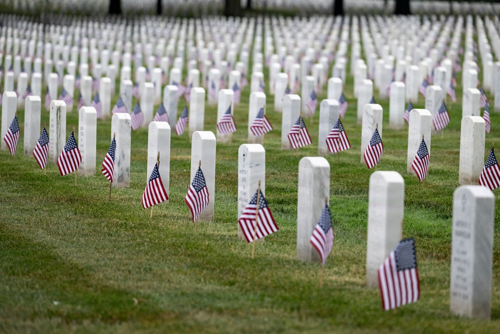 Flags In at Arlington National Cemetery 2026&amp;#x9;