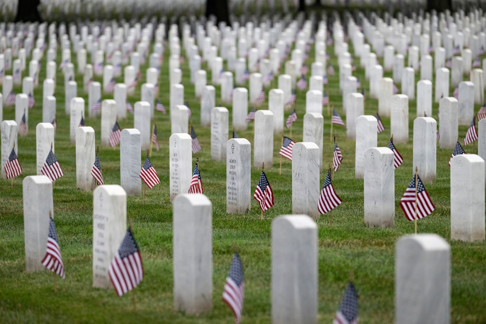 Flags In at Arlington National Cemetery 2026&amp;#x9;