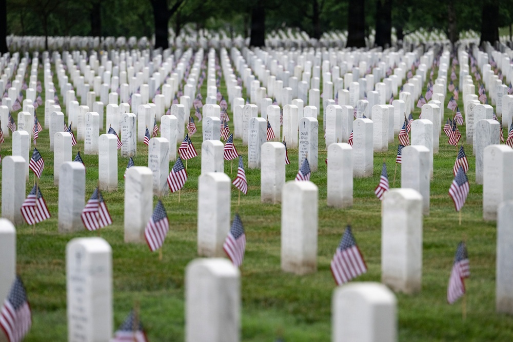 Flags In at Arlington National Cemetery 2026&amp;#x9;