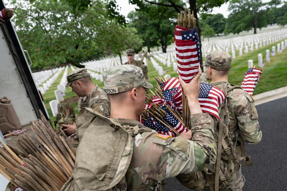 Flags In at Arlington National Cemetery 2026&amp;#x9;