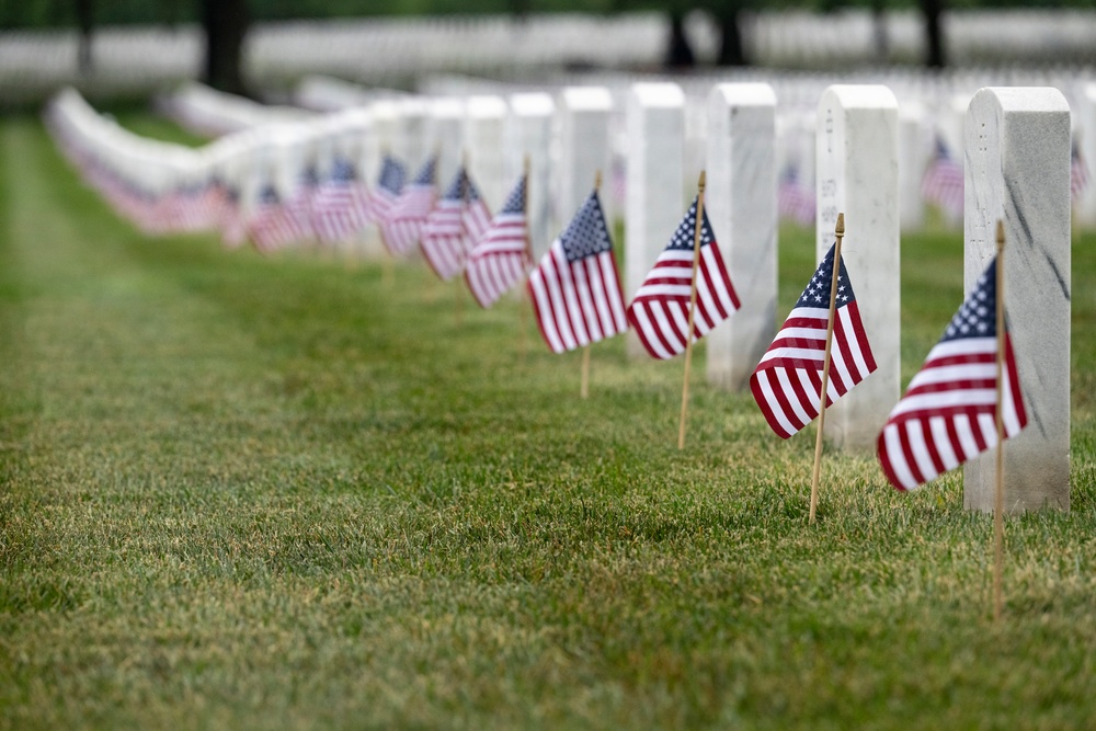 Flags In at Arlington National Cemetery 2026&amp;#x9;