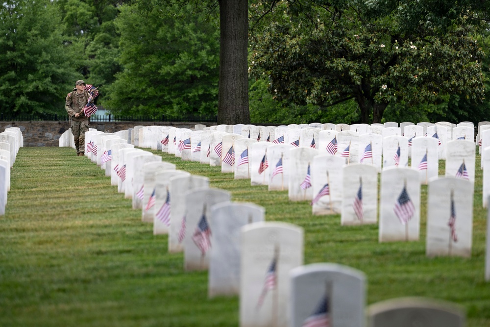 Flags In at Arlington National Cemetery 2026&amp;#x9;